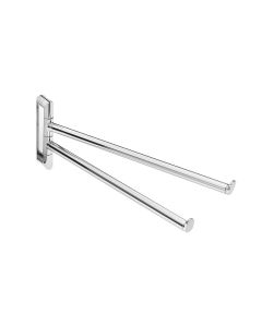 Double lateral towel rack MICRA